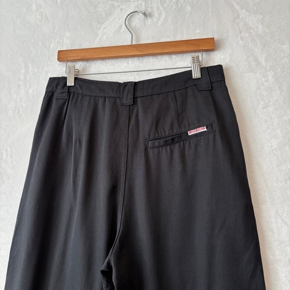 Hudson Jeans womens black casual high rise Tie Front Wide-Leg Pants size 29 - Picture 10 of 13